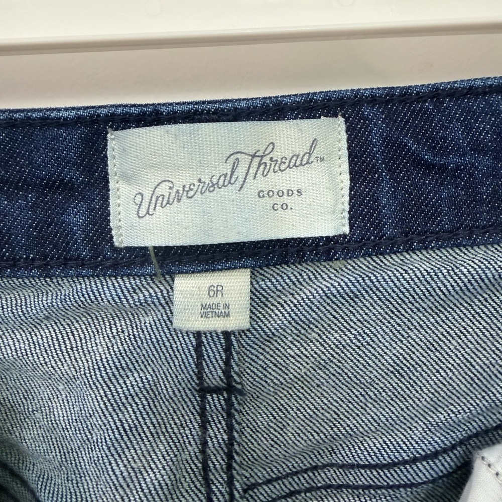 Universal Thread Dark Blue Flare & Wide Leg Jeans - Picture 5 of 5